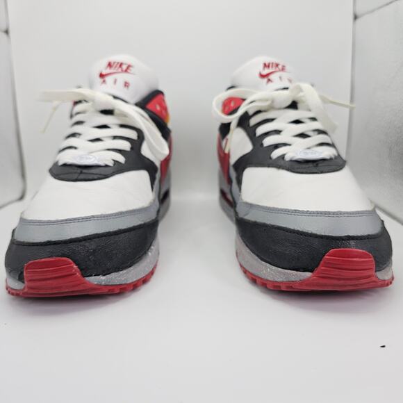 Custom 2007 Nike Air Max BW 90 Hybrid Black White Camel Mens 10 Sneakers - Picture 4 of 14